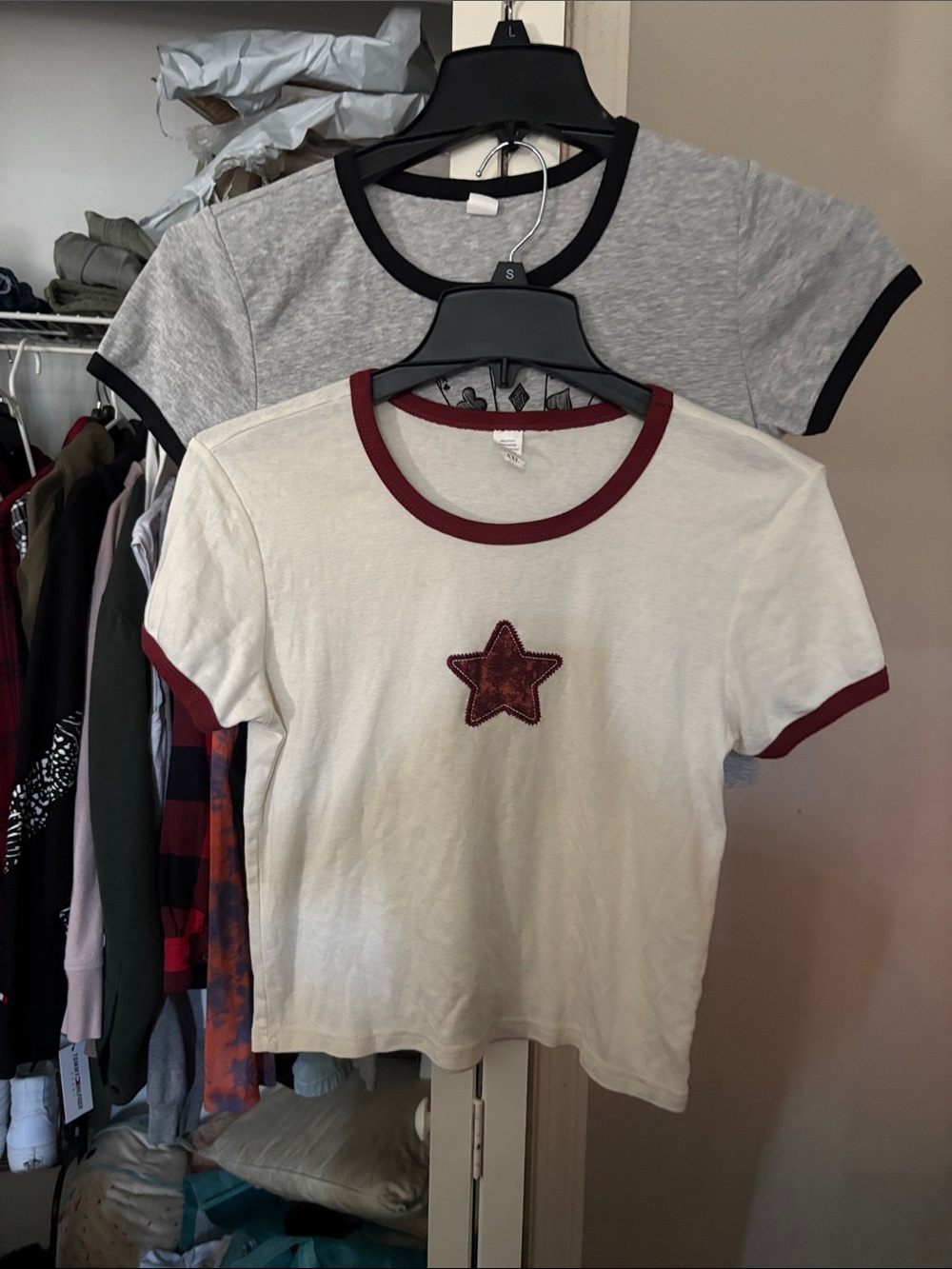 Two Ringer Graphic Tees - Picture 2 of 2